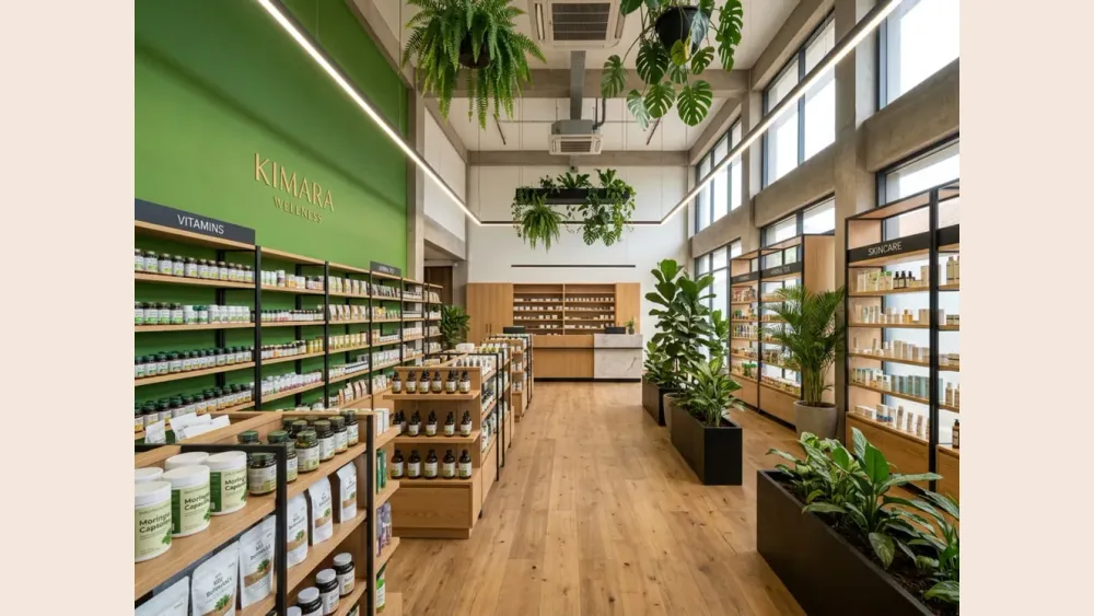 Interior de Farmacity